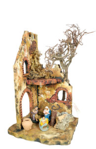 capanna per presepe di arte barsanti produzioni presepi toscana