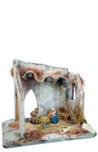 capanna raba presepe di arte barsanti produzione artigianale presepi