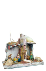 capanna per presepe di arte barsanti produzione artigianale presepi