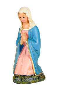 statuina presepe artigianale figura della madonna arte barsanti