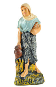 figura in gesso per presepe artigianale made in italy