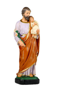 san giuseppe sacra famiglia san michele di produzione arte barsanti statue in gesso e presepi artigianali