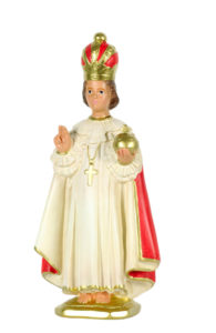 santo bambino di praga di produzione arte barsanti statue in gesso e presepi lucca